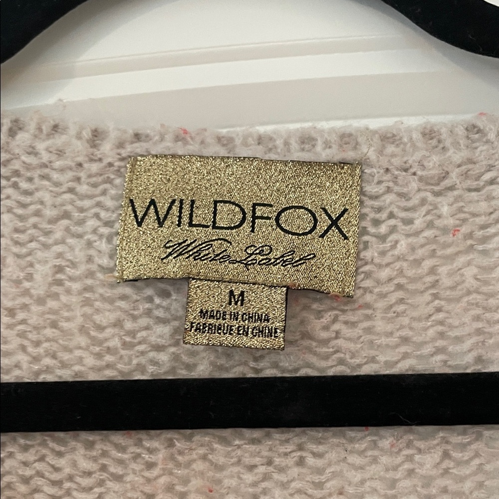 Wildfox Distressed Red Heart Sweater - Picture 3 of 4